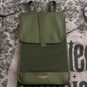 🔥black Small pebbled leather backpack